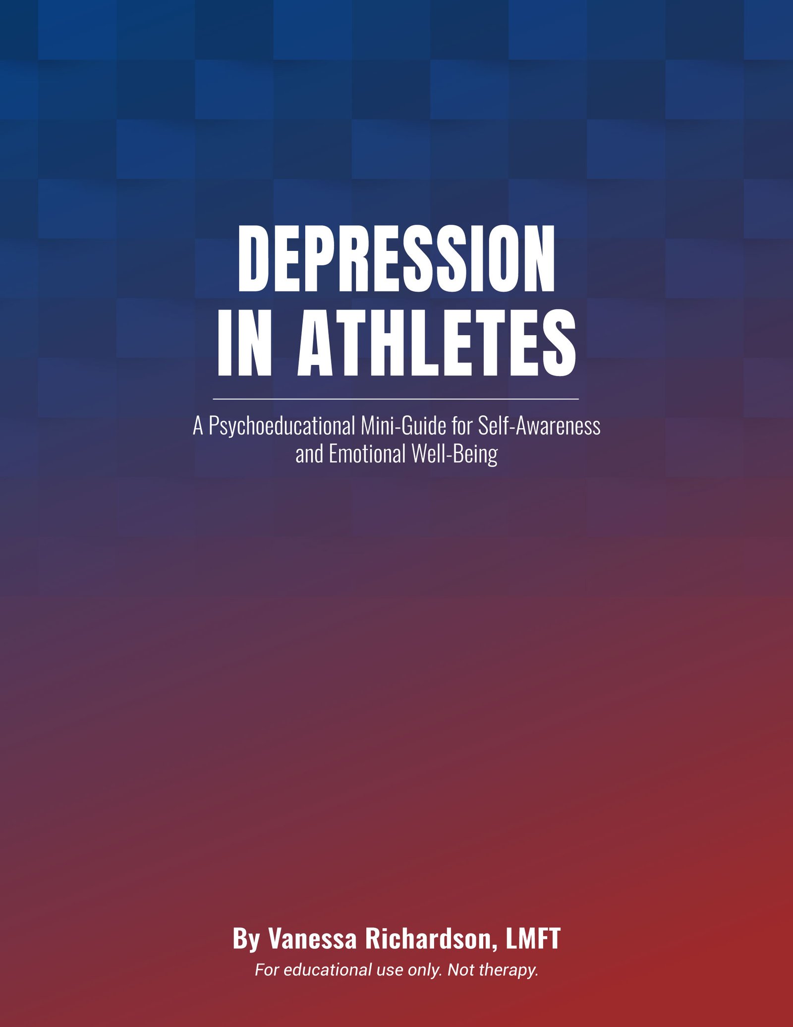 Depression Miniguide for Athletes